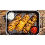 Potato Twisters + Dip
