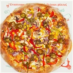 Vegetarian Hot Pizza