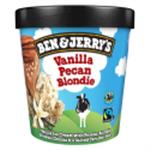 Ben & Jerrys Vanila Pecan Blondie