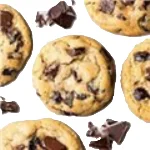 Double Chocolate Chips Cookie 4 pcs