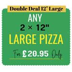 Double Deal 12" Large
