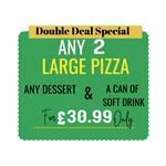 Double Deal Special 12" Pizza