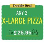 Double Deal 15” Pizza