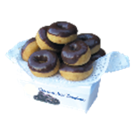 Mini Chocolate Doughnuts